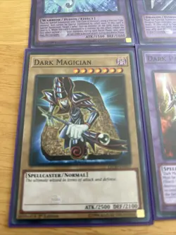 Lot 20 DARK MAGICIAN Yu-Gi-Oh 1st Edition 1996 Spell Trap Card Set Paladin Doom - Image 2