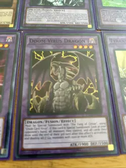 Lot 20 DARK MAGICIAN Yu-Gi-Oh 1st Edition 1996 Spell Trap Card Set Paladin Doom - Image 5