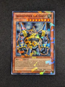 Yugioh - Ironhammer the Giant DT07-EN054 Common Duel Terminal 7 NM - Image 1