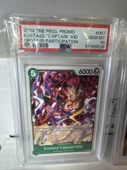 One Piece-Union Arena Graded Lot (Yuji, Inuarashi, Eustass Kid) PSA 10’s And 9 - Image 2
