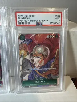 One Piece-Union Arena Graded Lot (Yuji, Inuarashi, Eustass Kid) PSA 10’s And 9 - Image 4