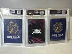 One Piece-Union Arena Graded Lot (Yuji, Inuarashi, Eustass Kid) PSA 10’s And 9 - Image 5