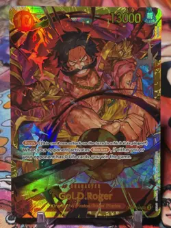 GOL D. ROGER - One Piece TCG OP09-118 - SEC Secret Rare - Emperors - Image 1