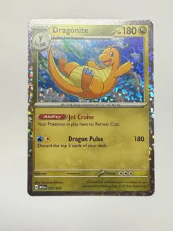 Pokemon Dragonite 012/015 Holofoil McDonald's Promos 2024 Trading Card - Image 1