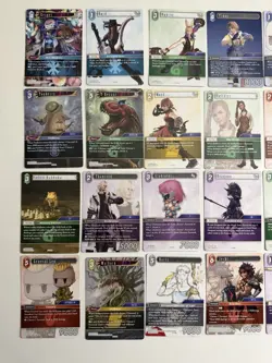 24-Card LOT Final Fantasy TCG - Journey/Gunslinger Commons/Uncommons - NO DUPES - Image 2