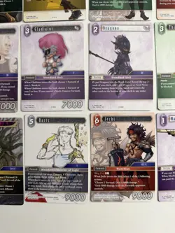24-Card LOT Final Fantasy TCG - Journey/Gunslinger Commons/Uncommons - NO DUPES - Image 5