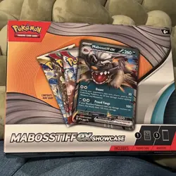 Pokemon TCG: Mabosstiff EX Showcase Box - Image 1