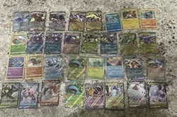 Pokemon Card Lot ( EX, V , Promo, Holo, Reverse Holo ) 115+ Cards All Sleeved - Image 1