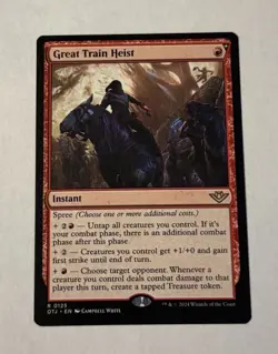 MTG Great Train Heist - Outlaws of Thunder Junction LP - Image 1