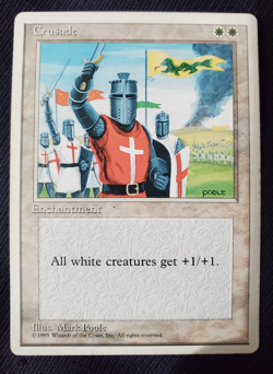 MTG CRUSADE 4th Edition HP - Image 1