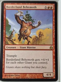Borderland Behemoth - Morningtide - Magic the Gathering MTG Nice! - Image 1
