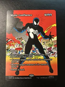 Mystic Confluence [NM] 0012 CORNER - Borderless - Marvel's Spider-Man - Image 1