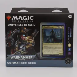 Magic The Gathering Warhammer 40k Forces Of The Imperium Commander Deck MTG - Image 1