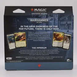 Magic The Gathering Warhammer 40k Forces Of The Imperium Commander Deck MTG - Image 2