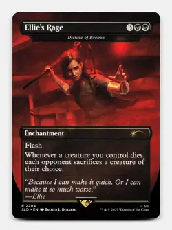 MTG: Ellie's Rage - Dictate of Erebos | Secret Lair Drop Series 2204 NM - Image 1