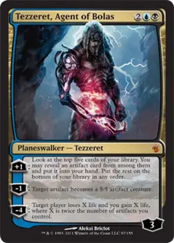 Tezzeret, Agent de Bolas - Tezzeret, Agent of Bolas - Magic Mtg - Image 1
