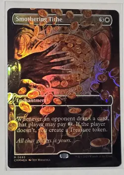 Smothering Tithe (Borderless) Commander Masters Foil - Image 1