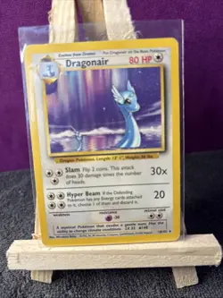 Pokemon Vintage Non-Holo Rare Dragonair 18/102 Base Set WotC 1999 - Image 1