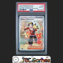 Ethan's Adventure Destined Rivals #236 Special Illustration Rare PSA 8 - Image 1