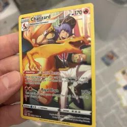 Pokemon TCG Charizard 2022 Swsh11: Lost Origin Trainer Gallery TG03/TG30 NM - Image 2