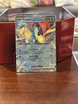 Keldeo ex #027/086 - SV11W: White Flare Double Rare Holo Pokemon TCG - NM - Image 1