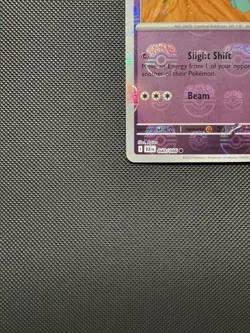 Pokemon TCG Elgyem 040/086 (Master Ball Pattern) SV: Black Bolt Common Near Mint - Image 5