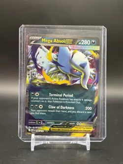 Mega Absol ex 086/132 ME01: Mega Evolution (MEG) - Pokemon TCG Double Rare - Image 1