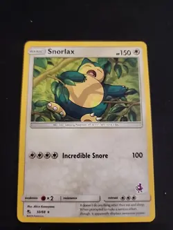Snorlax #50/68 Regular Pokemon TCG English MNT 2020 Battle Academy Stamped Promo - Image 1