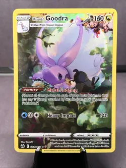 Pokemon TCG Hisuian Goodra GG21/GG70 Crown Zenith: Galarian Gallery Holo NM/M - Image 1