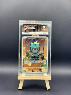 Pokemon TCG Marshadow Mega Evolutions 146/132 ACE 9 Mint Graded - Image 1
