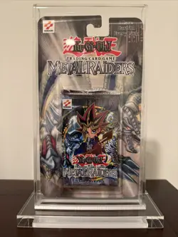 Metal Raiders 1996 Unlimited Factory Sealed Blister Pack Yu-Gi-Oh! - Image 1