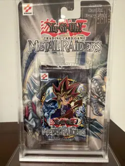 Metal Raiders 1996 Unlimited Factory Sealed Blister Pack Yu-Gi-Oh! - Image 4