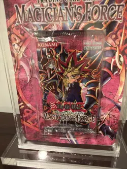 2003 Yu-Gi-Oh Magician's Force Blister Pack Booster Unlimited Edition Sealed - Image 4