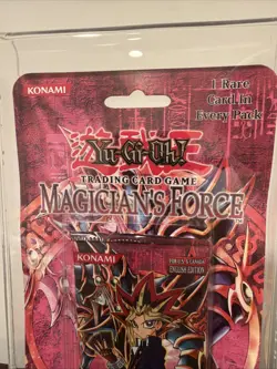 2003 Yu-Gi-Oh Magician's Force Blister Pack Booster Unlimited Edition Sealed - Image 5