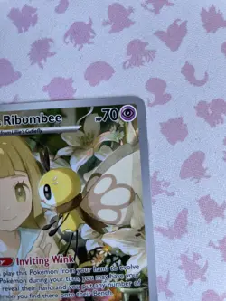Pokemon TCG Journey Together Lillie's Ribombee Card 164/159 - Image 4