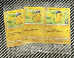 1x Pokemon Go # 028 Pikachu Holo Stamped Promo Card Sealed! Trusted Seller! - Image 1