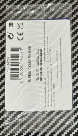 1x Pokemon Go # 028 Pikachu Holo Stamped Promo Card Sealed! Trusted Seller! - Image 2