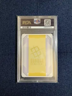 PSA 10 Gundam Card Game EX Base Gundam Base World Tour PROMO EXBP-003 US Seller - Image 2
