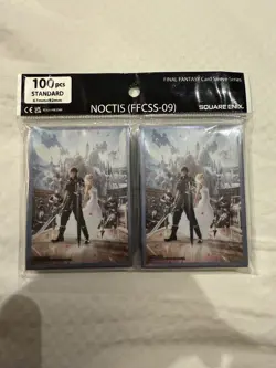 Square Enix Final Fantasy Card Sleeves Noctis FFCSS-09 100 Pack - Image 1