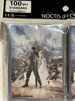 Square Enix Final Fantasy Card Sleeves Noctis FFCSS-09 100 Pack - Image 4