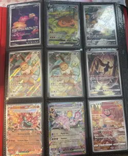 Pokemon TCG Binder Collection Lot - 250 + Cards - Binder Included! - Image 1