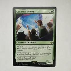 Generous Patron 305 NM Normal R Commander: FINAL FANTASY MTG - Image 1
