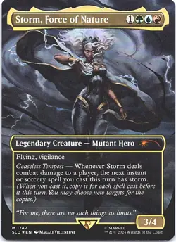Storm, Force of Nature (Rainbow Foil) 1742 Secret Lair Drop Series NM FOIL MTG - Image 1