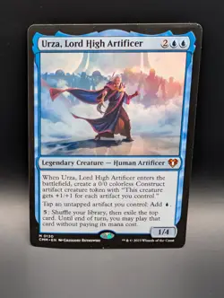 MTG - Urza, Lord High Artificer - Legendary Creature - CMM 130 - Mythic - NM - Image 1