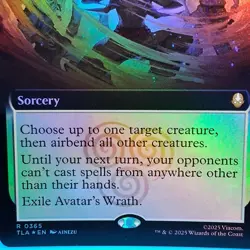 Avatar's Wrath (Extended Art) Avatar: The Last Airbender Foil - Image 2