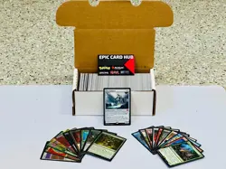 500 MTG Magic The Gathering Common/Uncommon Lot + 20 Rares/Foils - No Duplicates - Image 1