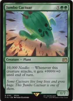 Jumbo Cactuar R FINAL FANTASY 191 - LP MTG - Image 1