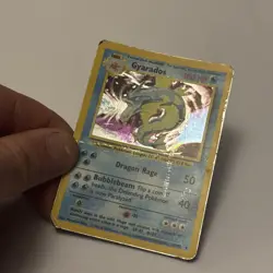 Pokemon Gyarados Holo Card 6/102 Base Set - Image 3