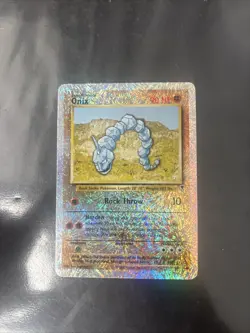 Pokemon Onix 84/110 Legendary Collection Reverse Holo Card, MP - Image 1