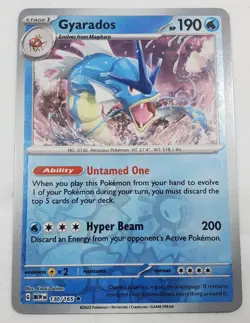 Pokemon Gyarados Scarlet & Violet-151 130/165 Reverse Holo Rare NM/M Unplayed - Image 1
